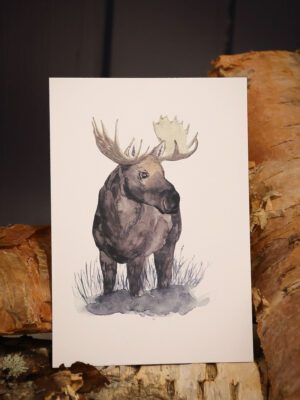 Liekkus Design Juliste Hirvi