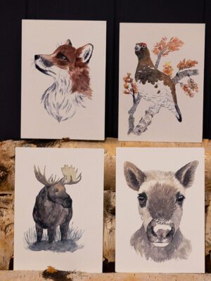 Liekkus Design Postikortti