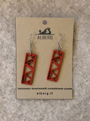 Alberg Korvakorut - Punainen siksak