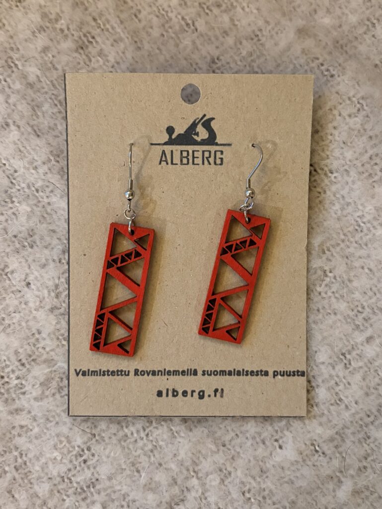 Alberg Korvakorut - Punainen siksak
