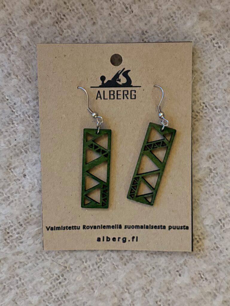 Alberg Korvakorut - Vihreä siksak